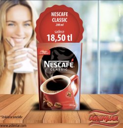 NESCAFE 200 G SADECE 18,50 TL